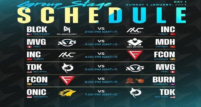 Jadwal M4 World 2023